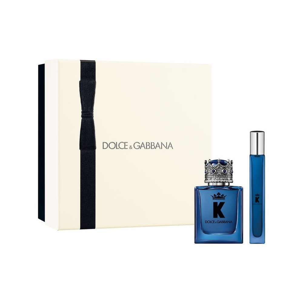 Dolce & Gabbana K Eau De Parfum 50 ml + Travel Spray 10 ml Cofanetto 