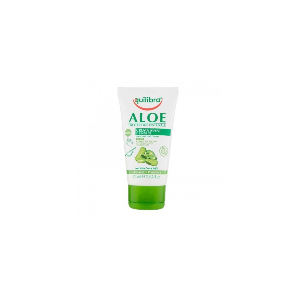 Equilibra Aloe Crema Mani E Unghie Idratante E Protettiva 75 Ml 