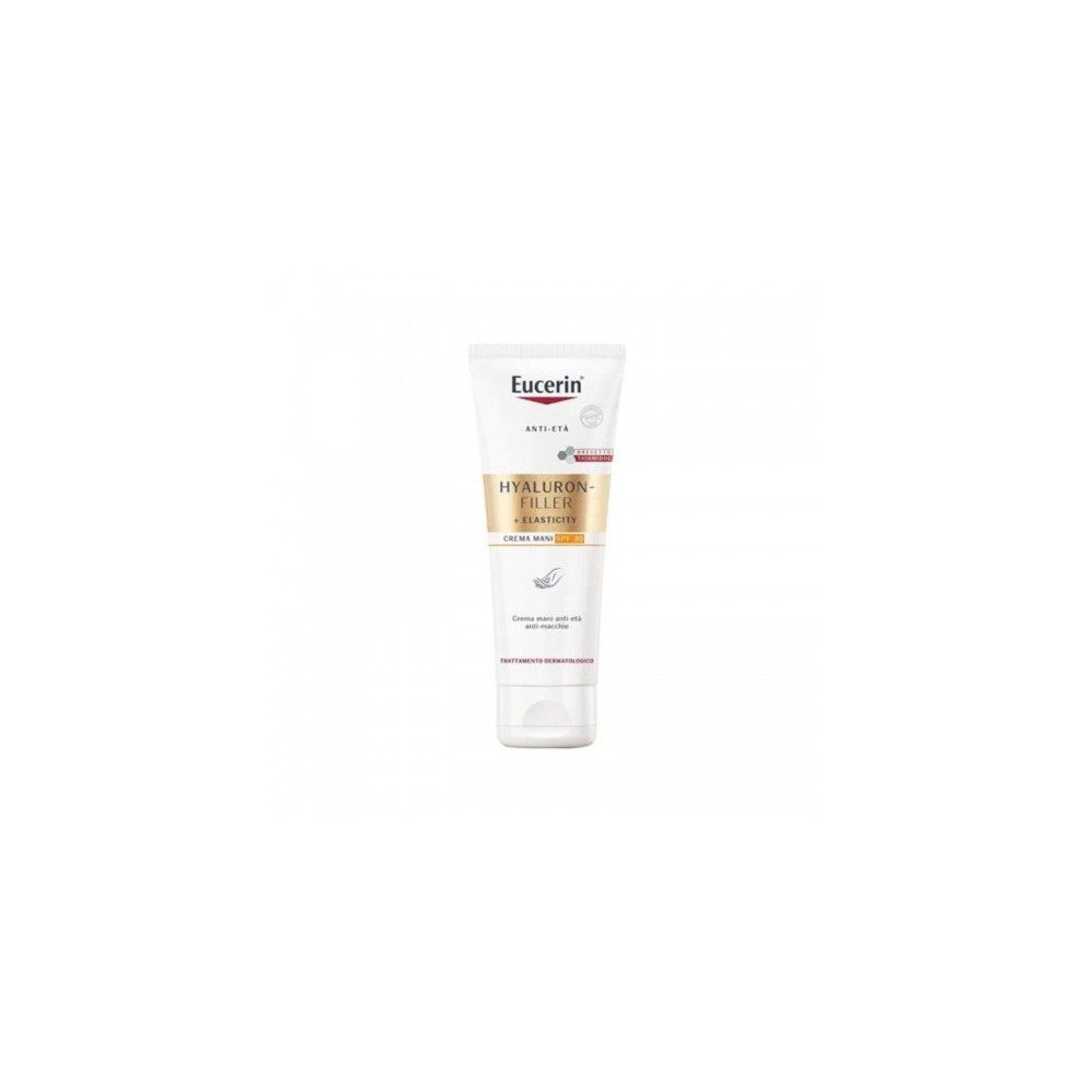 Eucerin Hyaluron Filler + Elasticity Crema Mani Anti-Macchie 75 Ml 