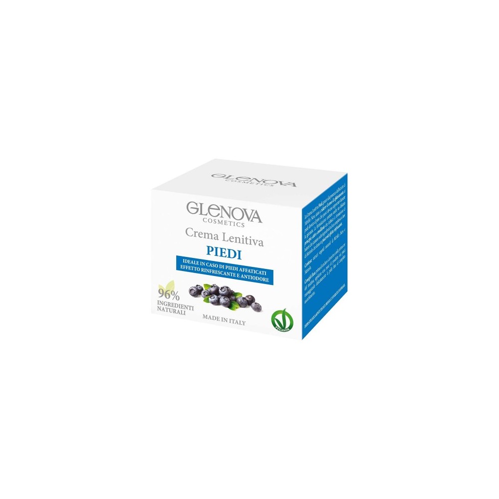Glenova Crema Lenitiva Piedi Rinfrescante E Antiodore 125 Ml 