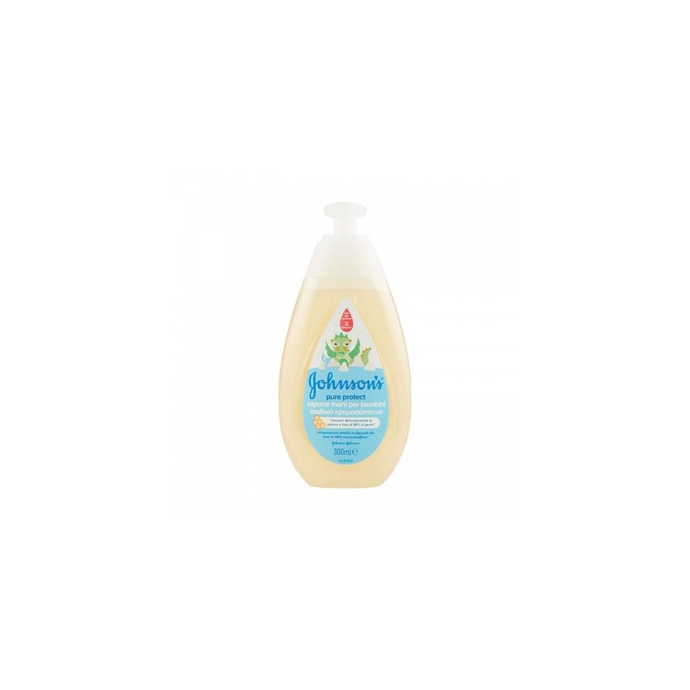 Johnson & Johnson Pure Protect Sapone Mani Per Bambini 300 Ml 