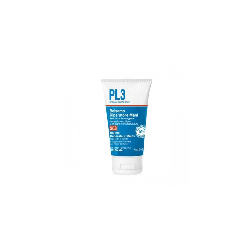 Kelemata Pl3 Balsamo Riparatore Mani 50 Ml 