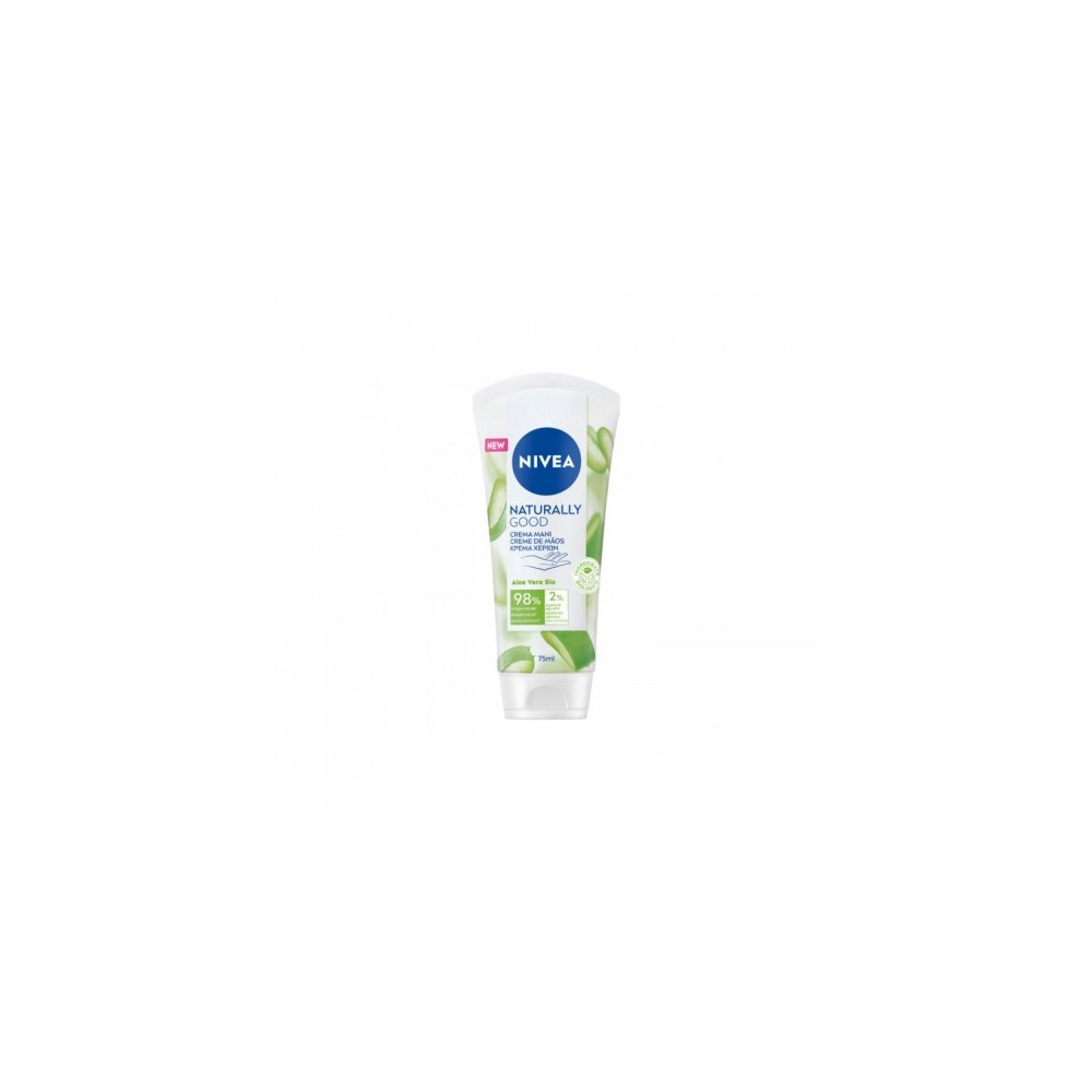 Nivea Naturally Good Crema Mani Con Aloe Vera Bio 75 Ml 