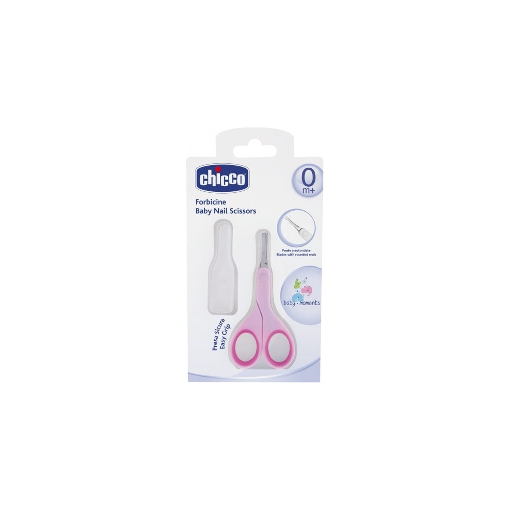 Chicco Forbicine Neonato Igiene Sicura Colore Rosa 