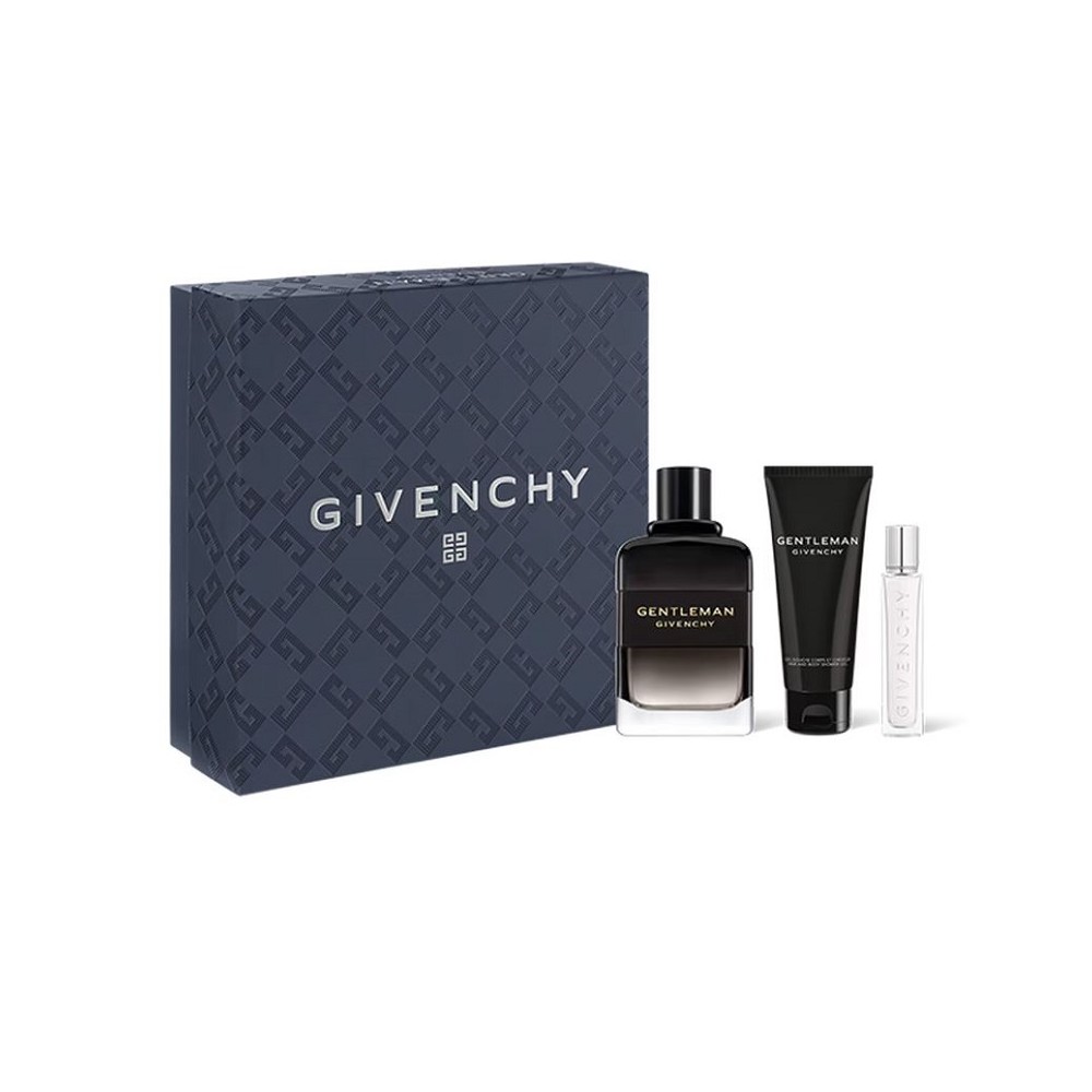 Givenchy Gentleman Eau de Parfum Boisée 100 ml + Travel Spray 12,5 ml + Shower Gel Cofanetto 