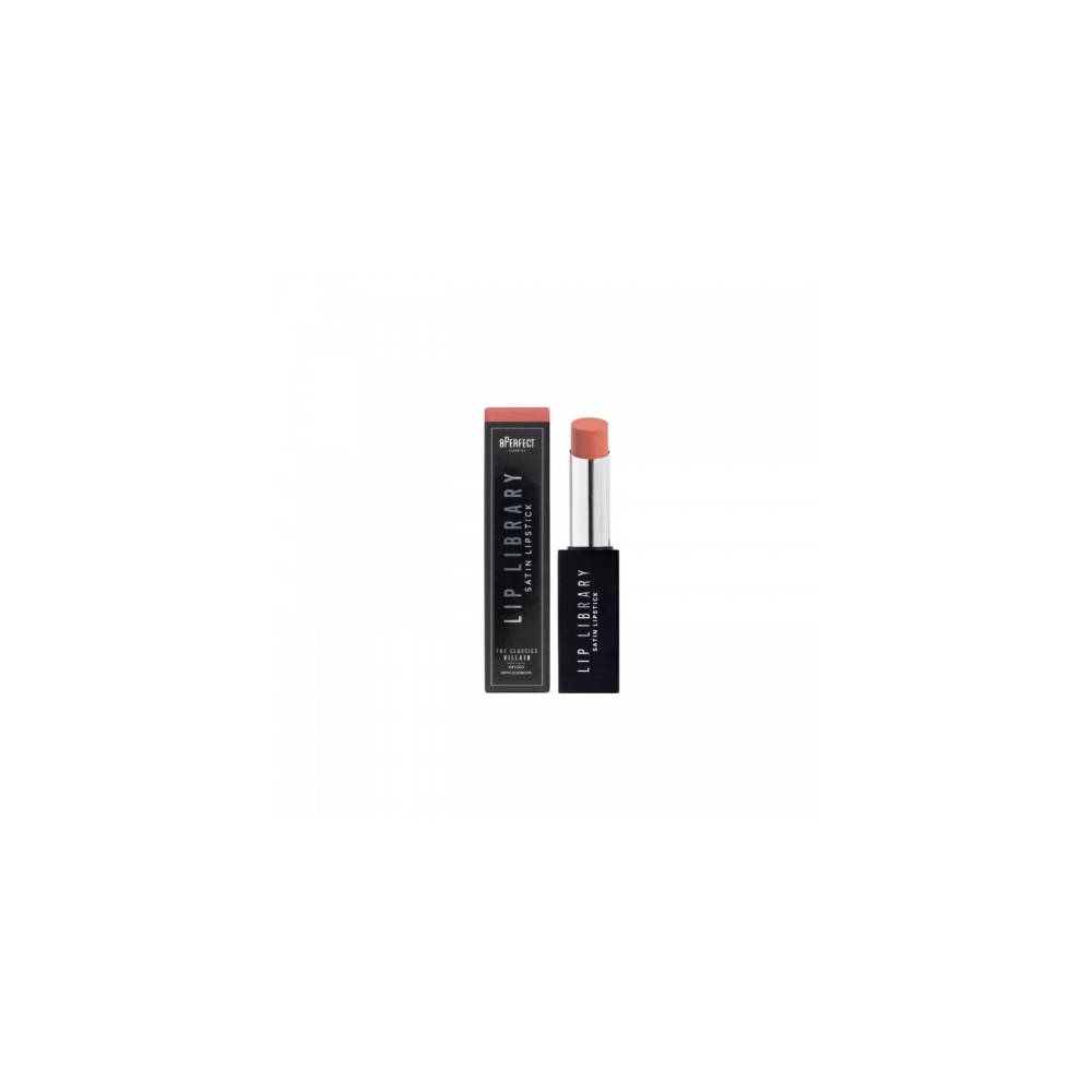 Bperfect Lip Library Satin Lipstick Rossetto Satinato Villain 