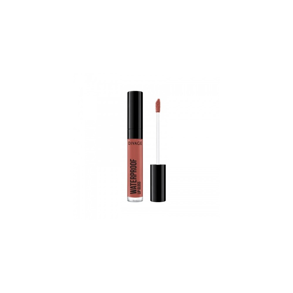 Divage Waterproof Lip Gloss N.06 Light Brown 