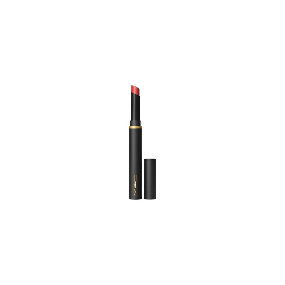 Mac Cosmetics Powder Kiss Velvet Blur Slim Stick Rossetto Dubonnet Buzz 