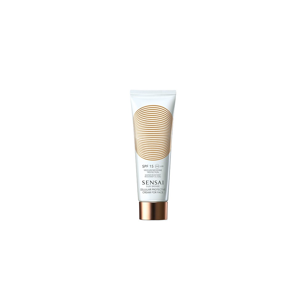 Sensai Silky Bronze Cellular Protective Cream For Face Spf 15 50ML 