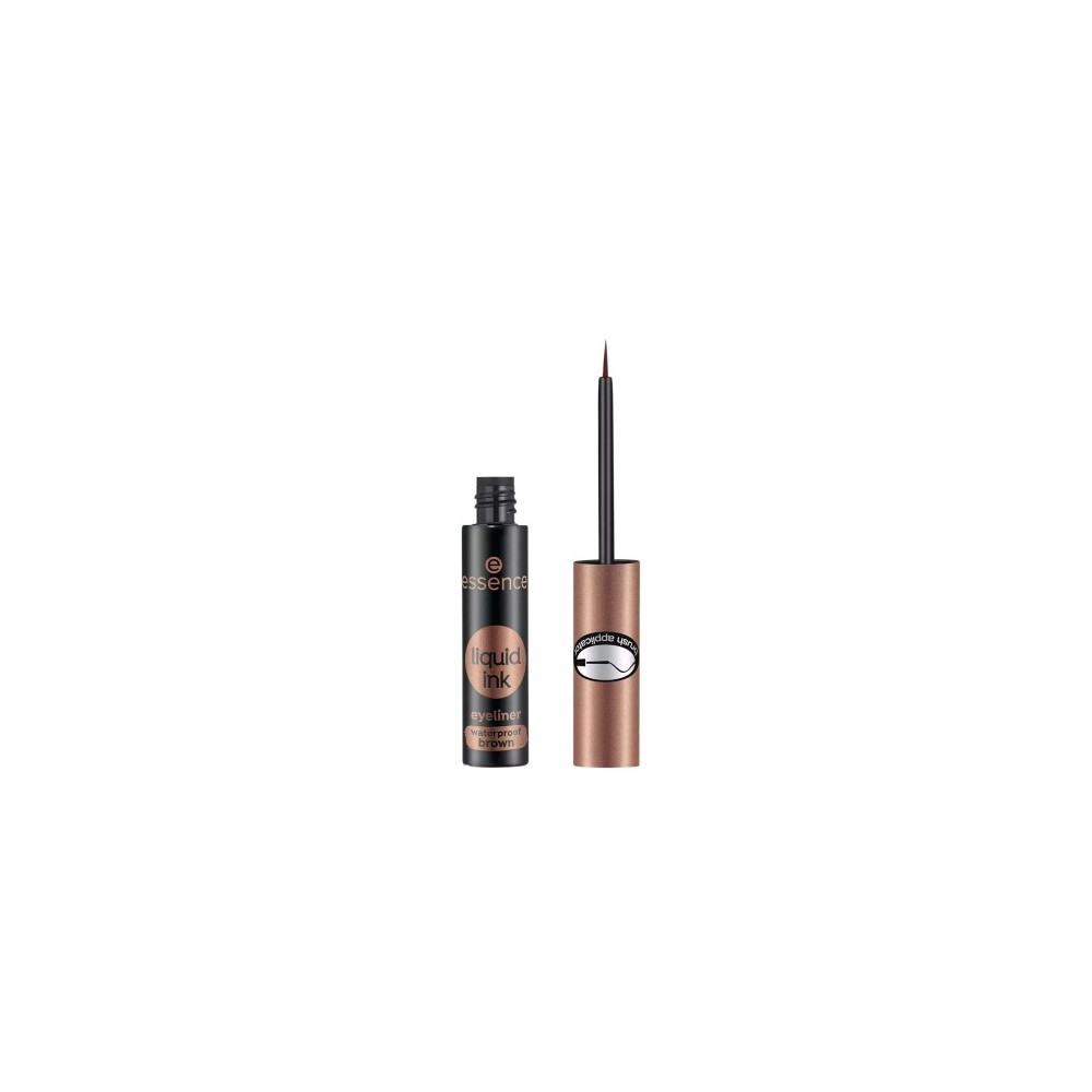 Essence Liquid Ink Eyeliner Waterproof Brown 