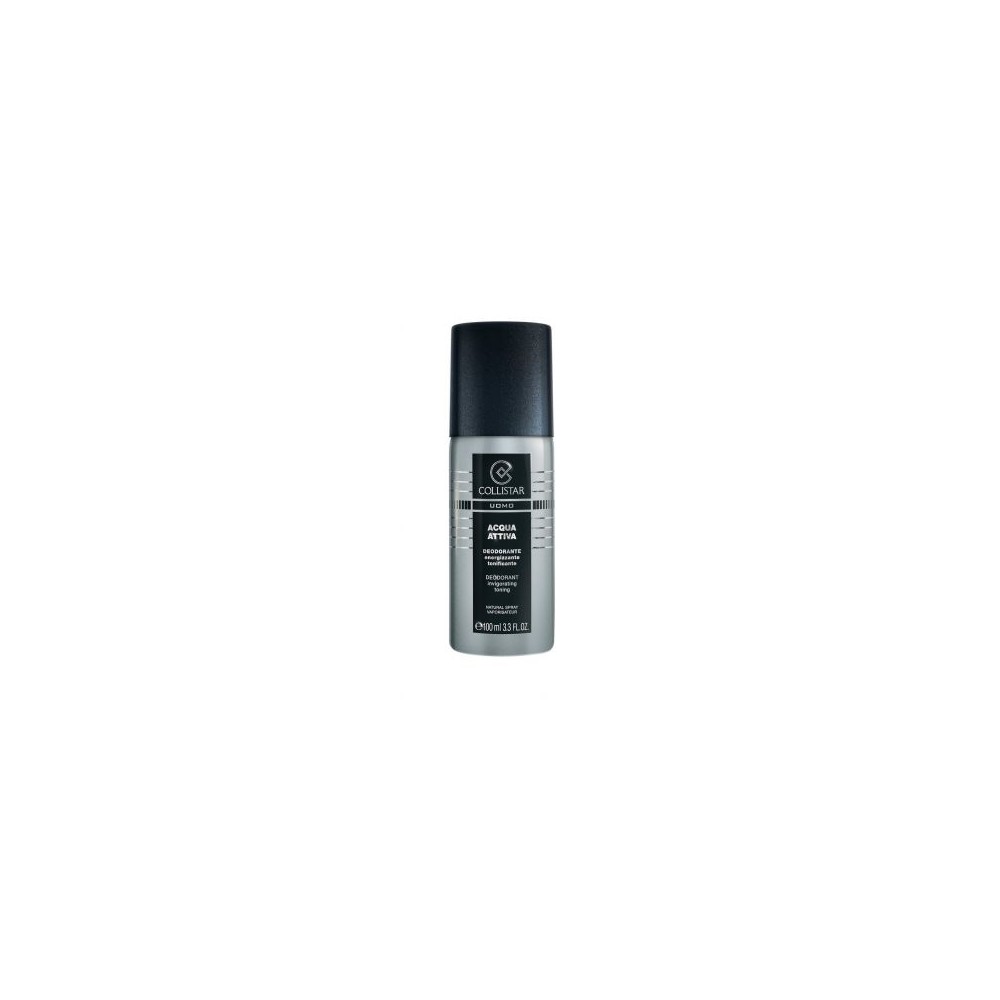 Collistar Linea Uomo Acqua Attiva Deodorante Energizzante Tonificante 100ML 