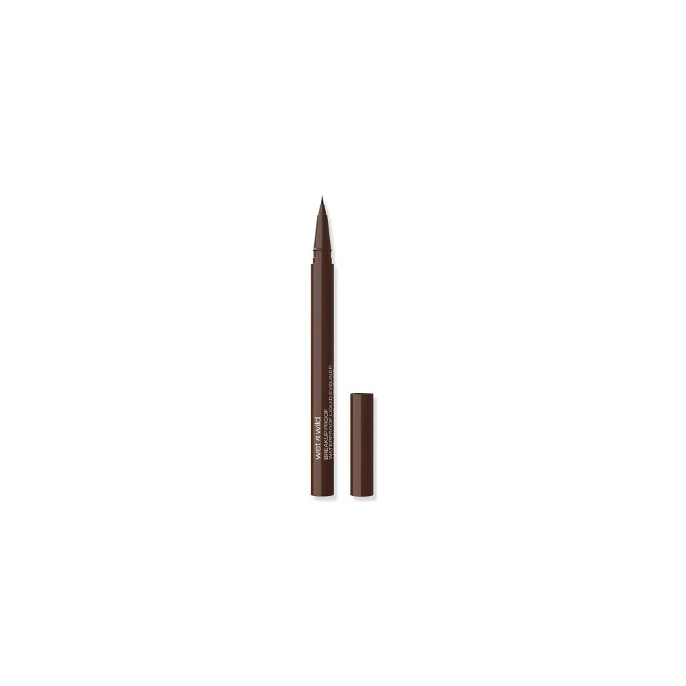 Wet N Wild Breakup Proof Waterproof Liquid Eyeliner Brown 