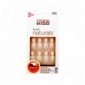 Kiss Salon Naturals 28 Unghie Artificiali Bianche Ksn03C
