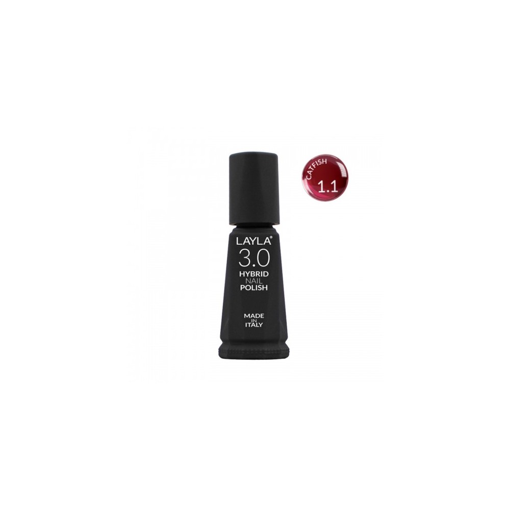 Layla 3.0 Hybrid Nail Polish Smalto Per Unghie N.1.1 Catfish 
