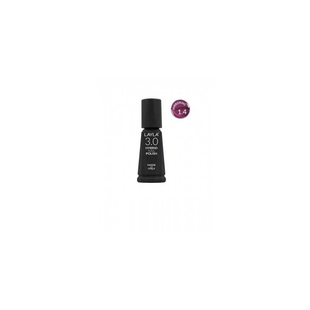 Layla 3.0 Hybrid Nail Polish Smalto Per Unghie N.1.4 Mirroring 