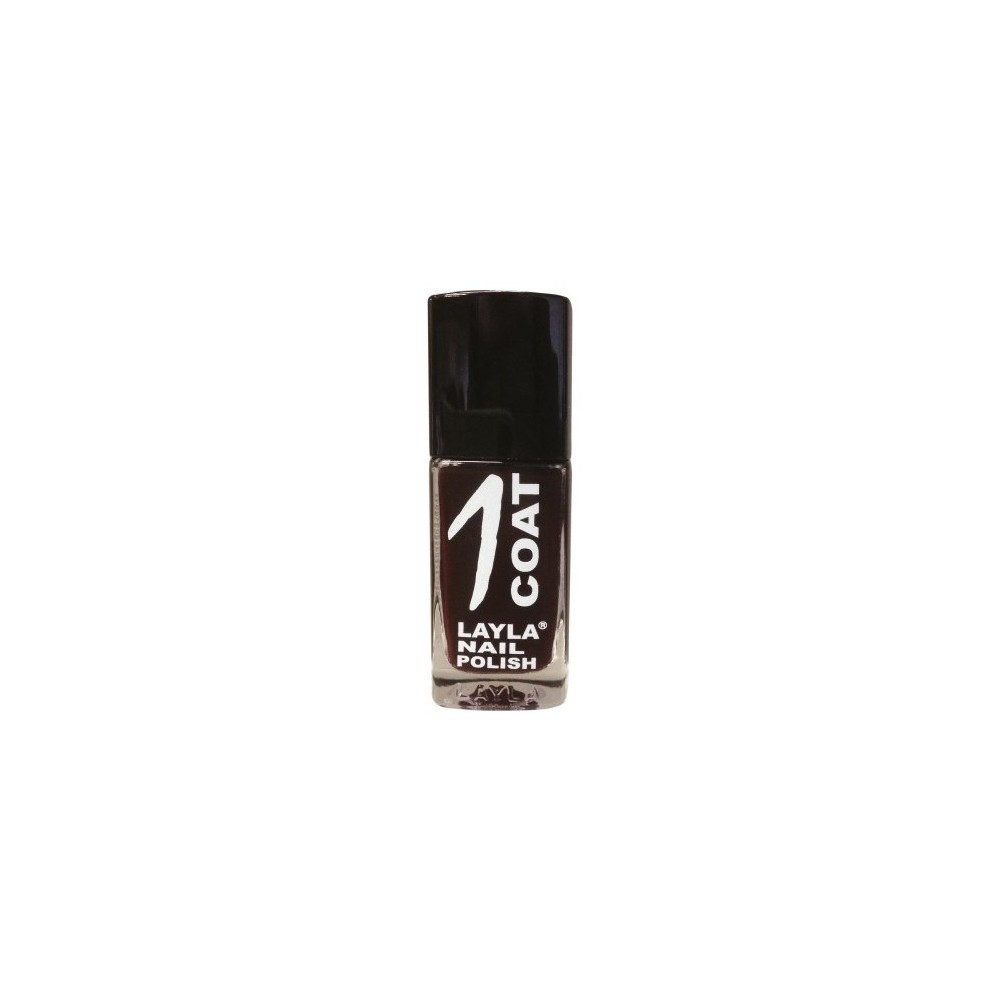 Layla 1 Coat Nail Polish Smalto 11 Lady Brown 
