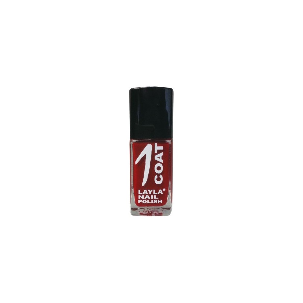 Layla 1 Coat Nail Polish Smalto 7 Miss Red 