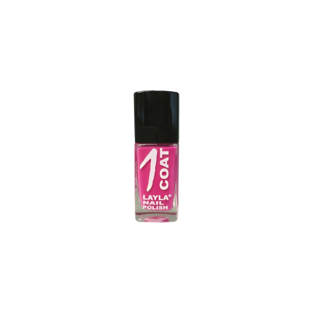 Layla 1 Coat Nail Polish Smalto 9 Break Pink 