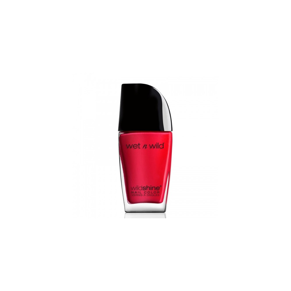 Wet N Wild Wild Shine Nail Color Smalto E476E Red Red 