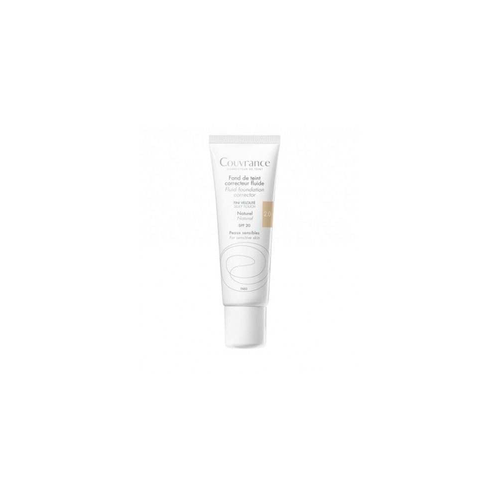 Avene Couvrance Fondotinta Correttore Fluido 02 Naturale 30 Ml 