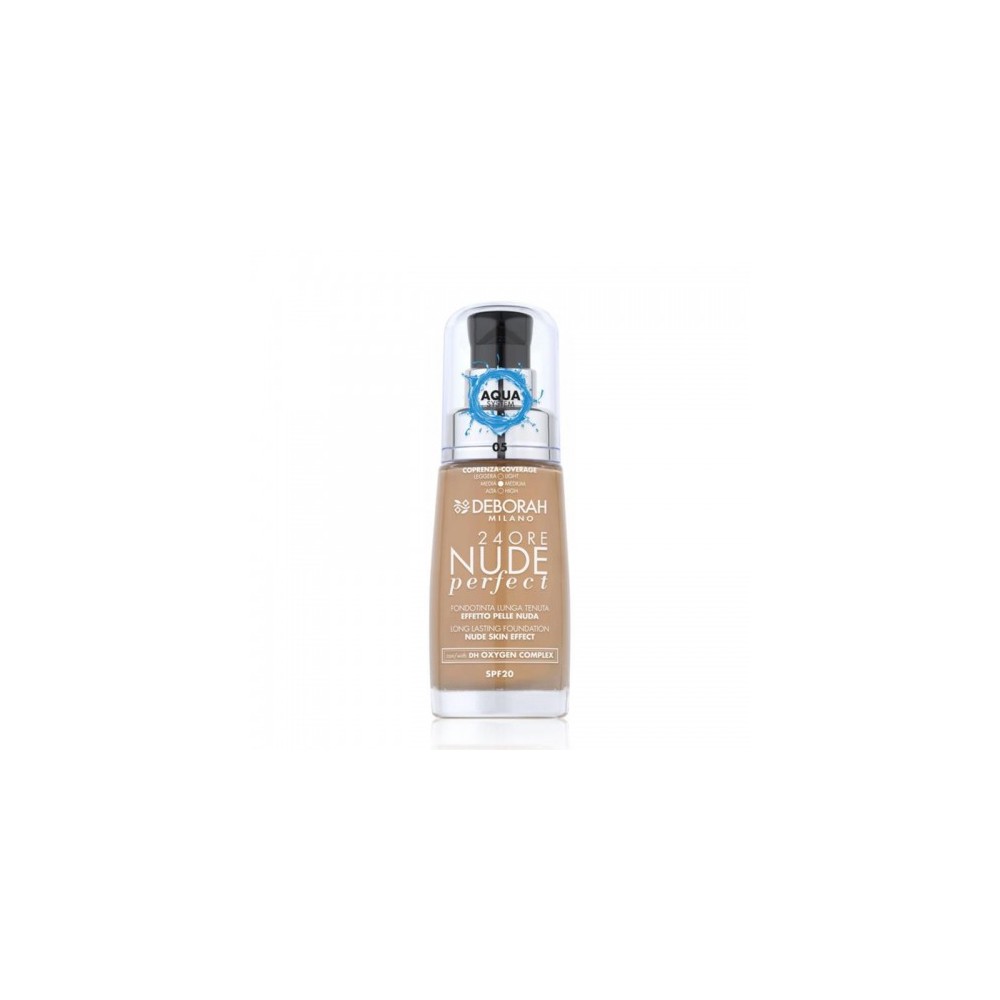 Deborah 24 Ore Perfect Nude Fondotinta N.05 Amber 