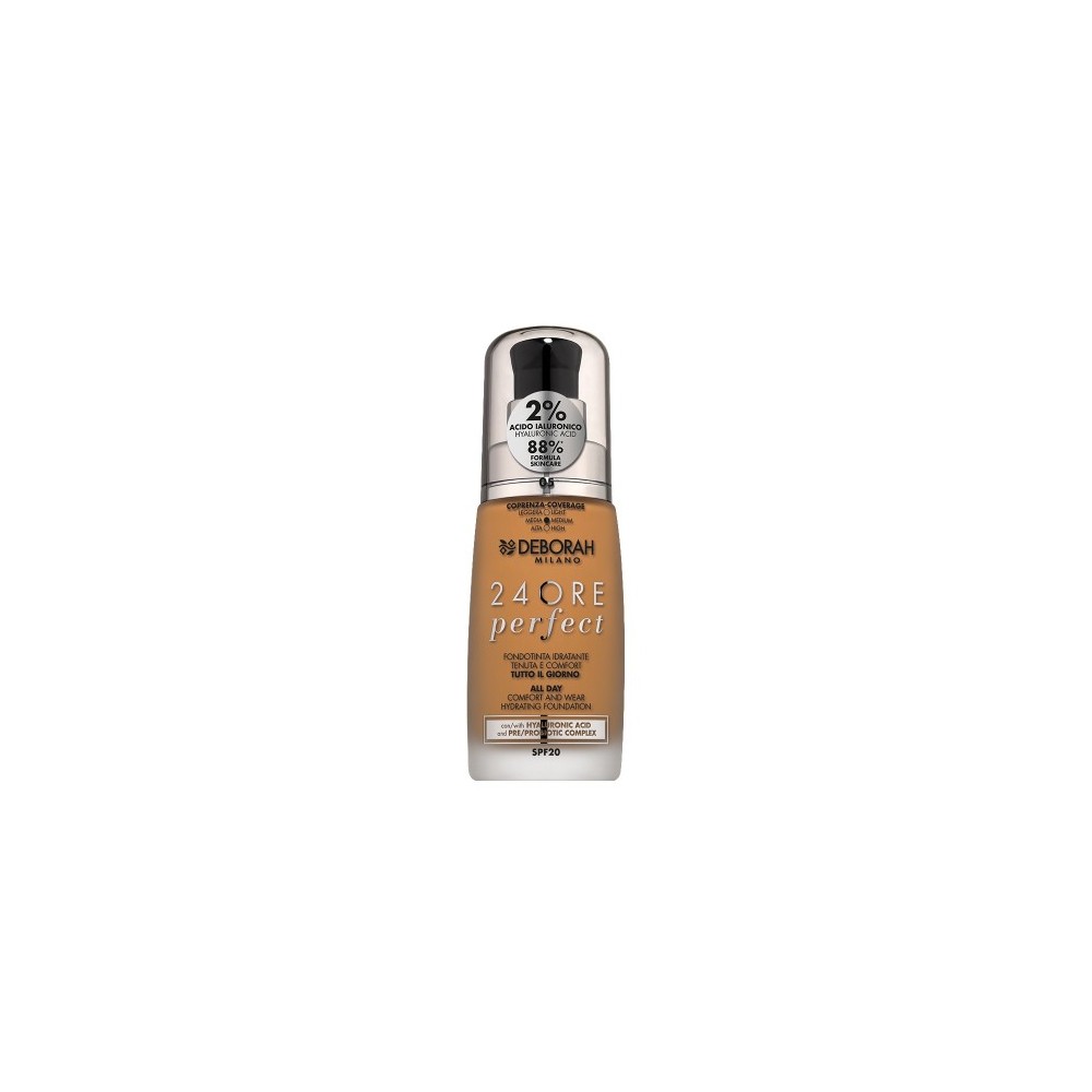 Deborah 24Ore Perfect Spf20 Fondotinta Fluido N. 05 Amber 