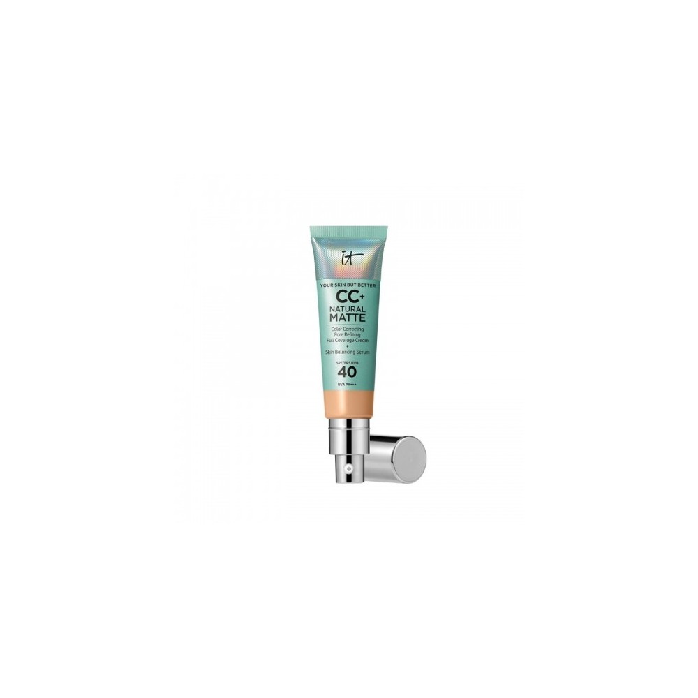 It Cosmetics Cc+ Cream Natural Matte Foundation Spf40 Fondotinta Coprente Medium 