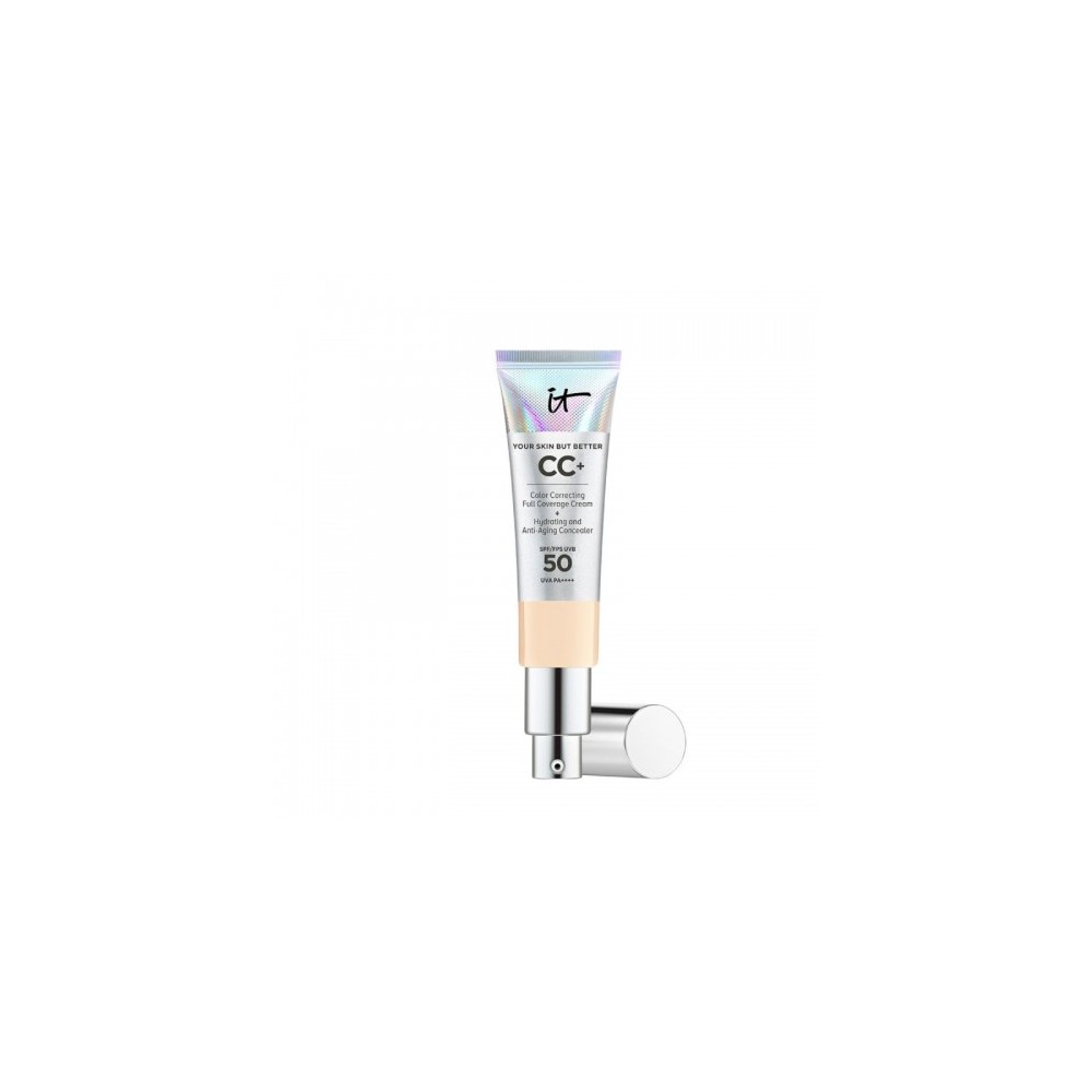 It Cosmetics Cc+ Full Coverage Cream Spf50+ Fondotinta Fluido Light 