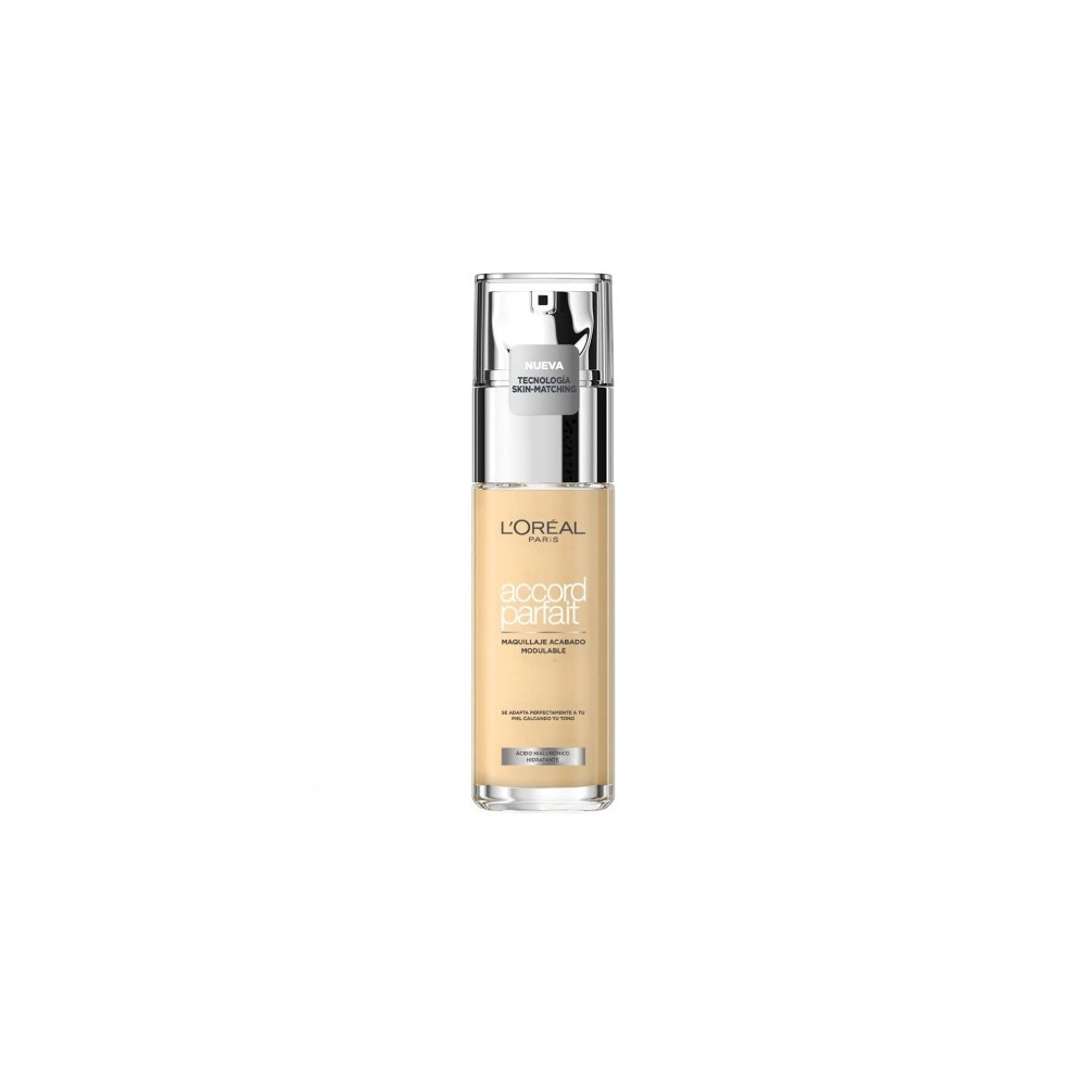 L'Oreal Paris Accord Parfait Fond De Teint Fondotinta Fluido N. 1R/1C Rose Ivory 