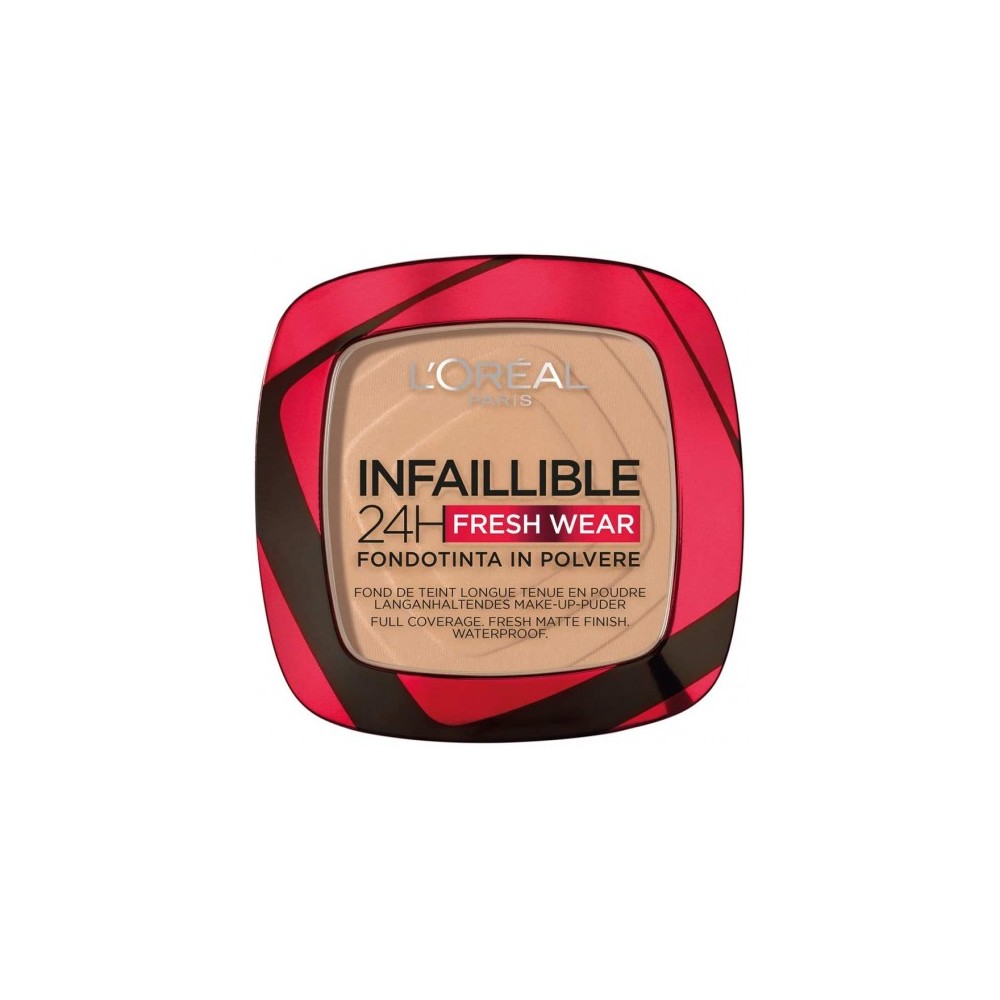 L'Oreal Paris Infaillible 24H Fresh Wear Fondotinta In Polvere N.140 Golden Beige 