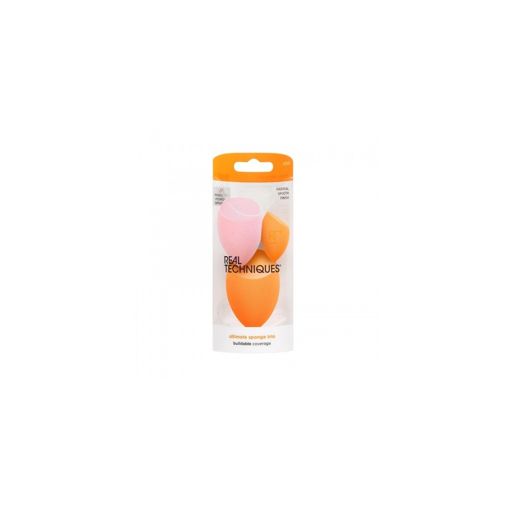 Real Techniques Ultimate Sponge Trio Set Di 3 Spugne 