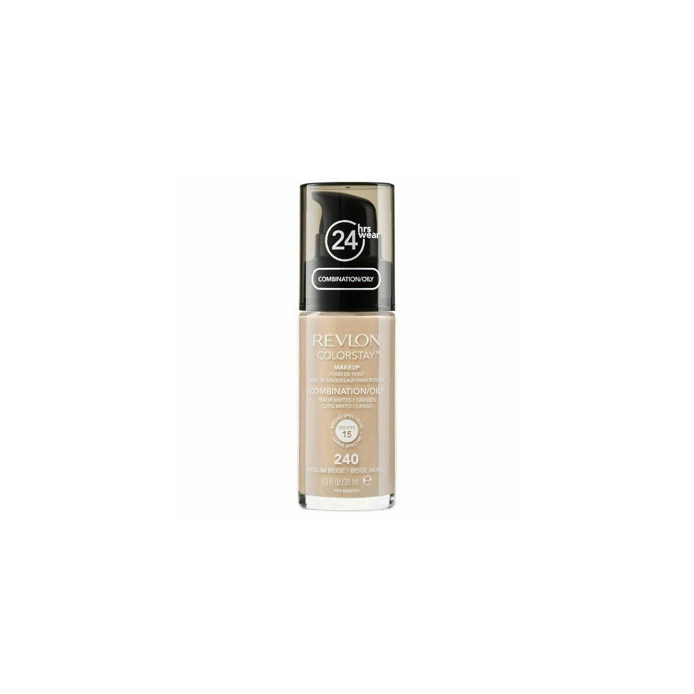 Revlon Colorstay Fondotinta Per Pelli Miste Spf 15 N. 240 Medium Beige 