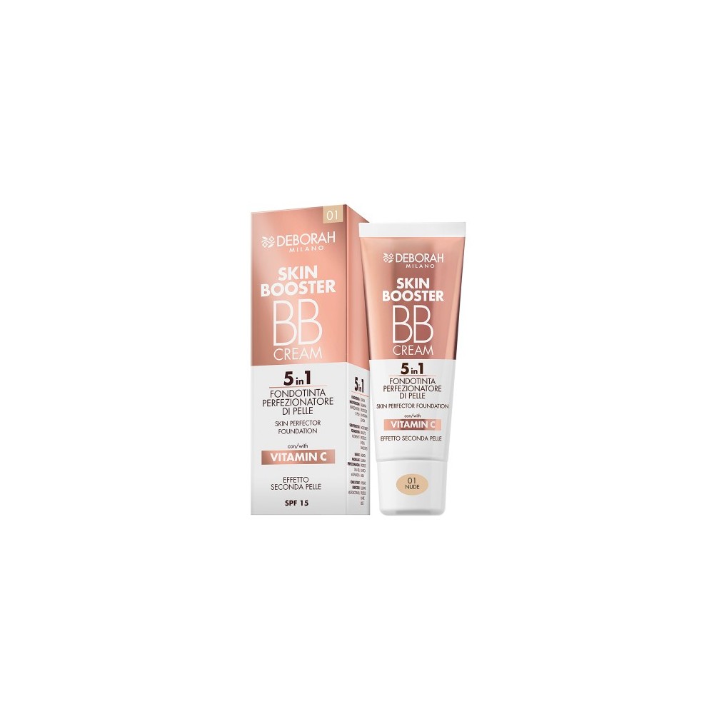 Deborah Skin Booster Bb Cream Fondotinta Perfezionatore Di Pelle N.01 Nude 