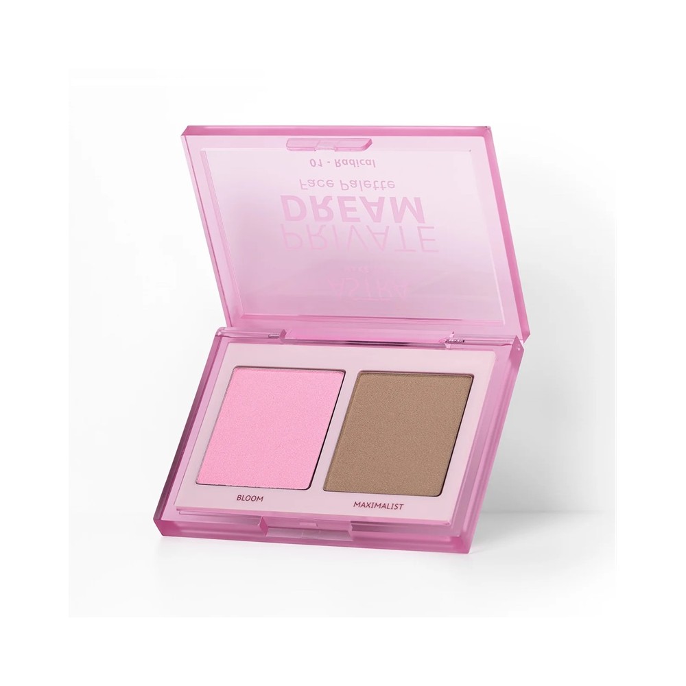 Astra Private Dream Face Palette Blush + Bronzer - 01 Radical 