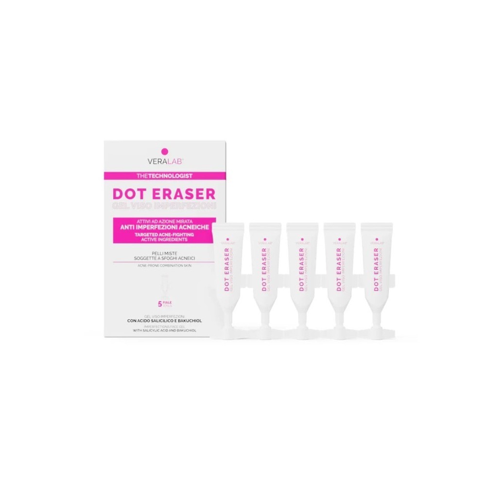 Veralab Dot Eraser Gel Viso Imperfezioni - 5 Fiale 