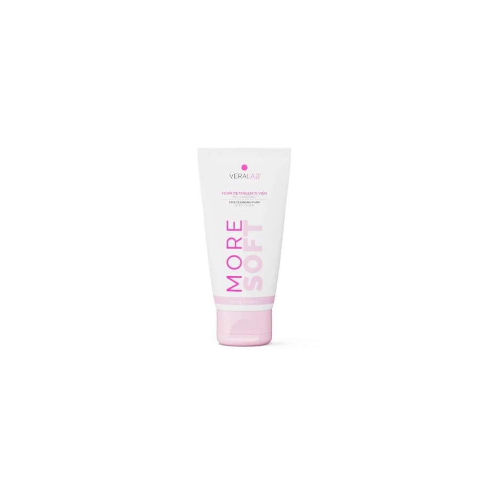 Veralab More Soft Foam Detergente Viso Pelli Sensibili Travel Size 50 ml 