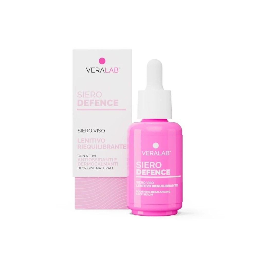 Veralab Siero Defence - Siero Viso Lenitivo Riequilibrante 30 ml 