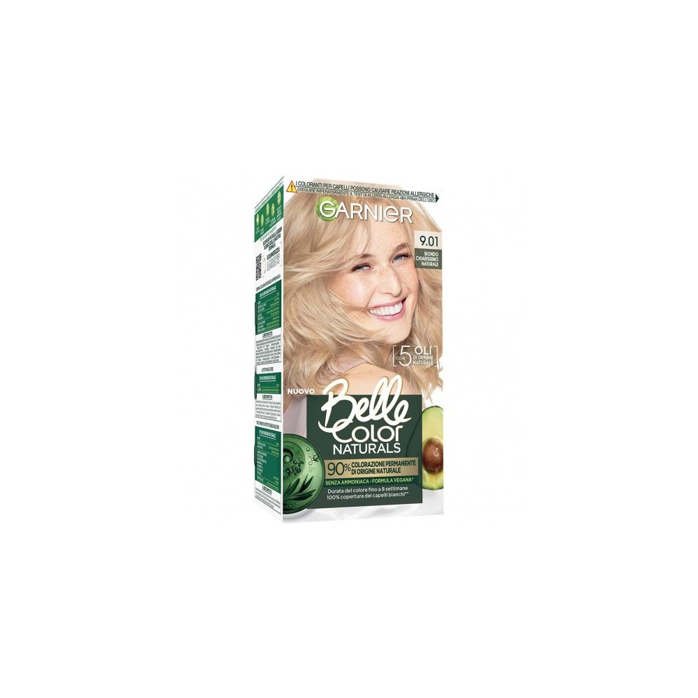 Garnier Belle Color Naturals Tinta Per Capelli N. 9.01 Biondo Chiarissimo Naturale 