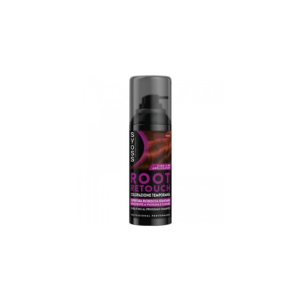 Palette Syoss Spray Ritocco Ricrescita Temporaneo Rosso 