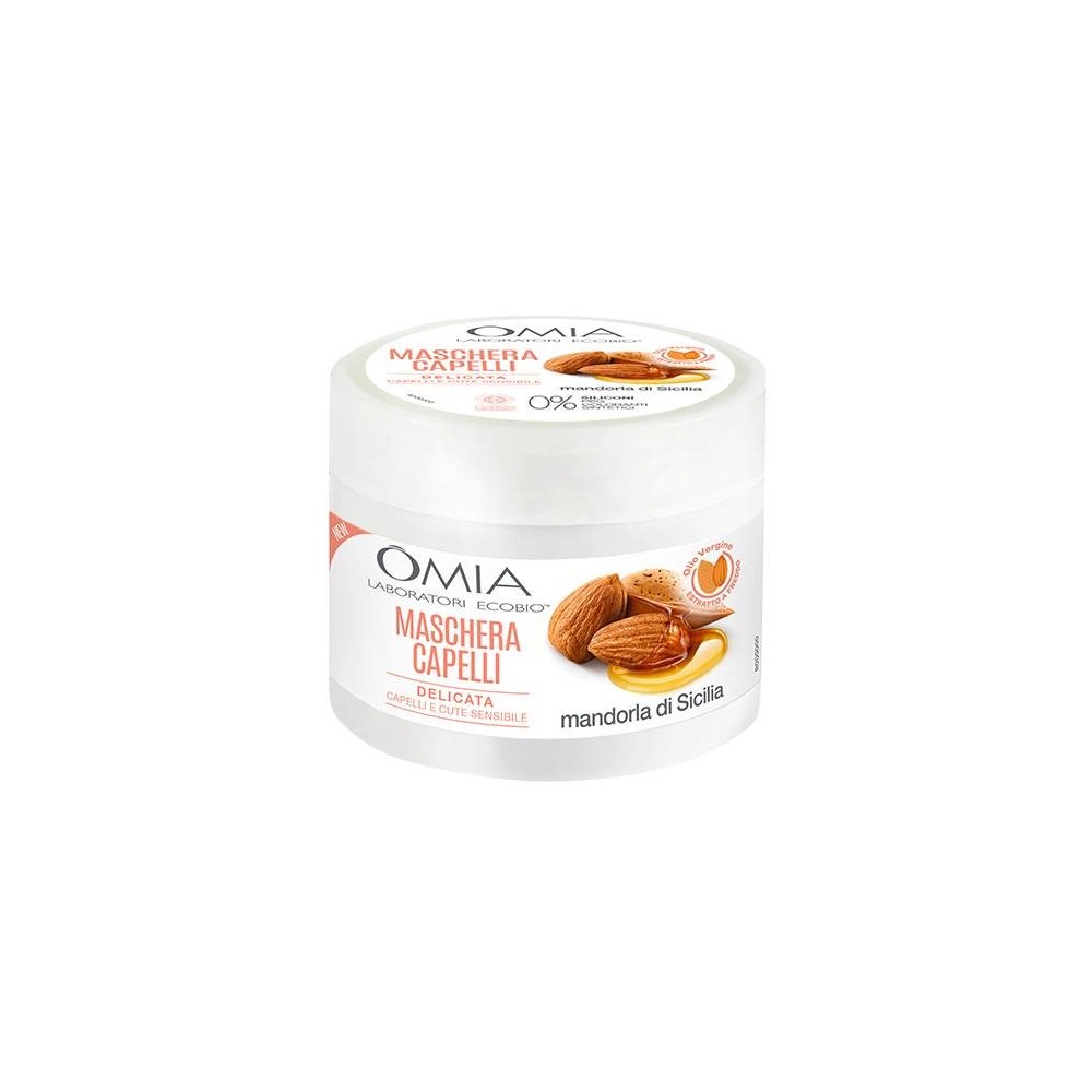 Omia Maschera Capelli Delicata Mandorla Di Sicilia 250 Ml 