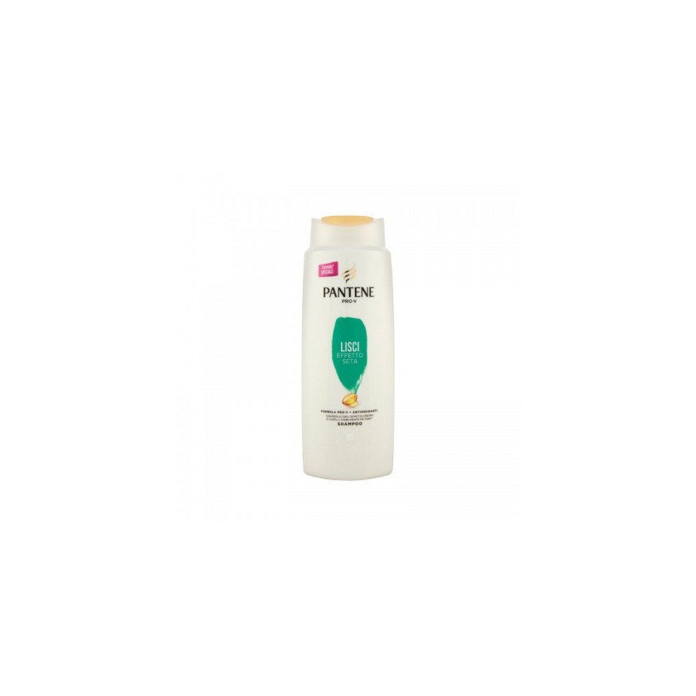 Pantene Pro-V Lisci Effetto Seta Shampoo Per Capelli Crespi 600 Ml 