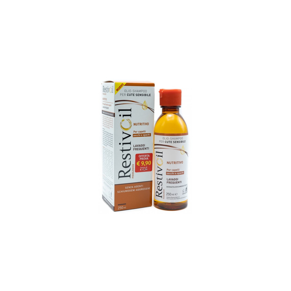 Restivoil Fisiologico Olio Shampoo Per Cute Sensibile 250 Ml 