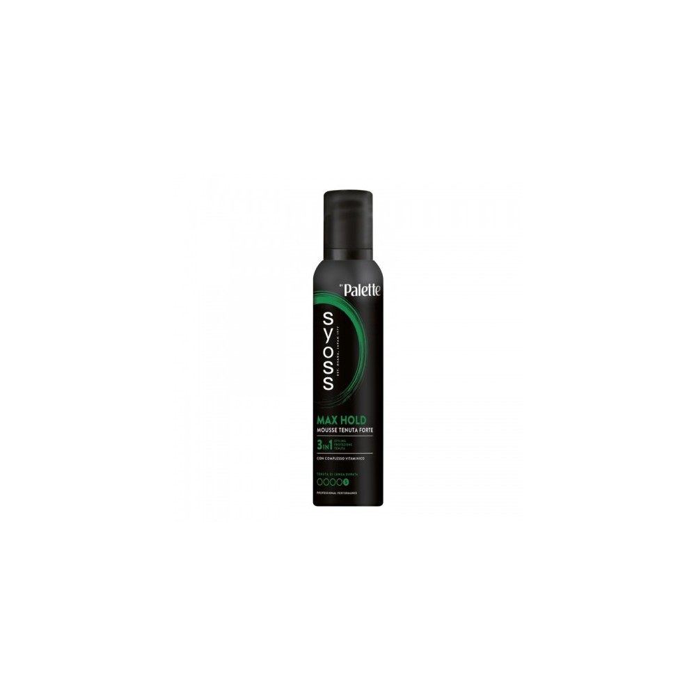 Palette Syoss Max Hold Mousse Tenuta Forte 250 Ml 