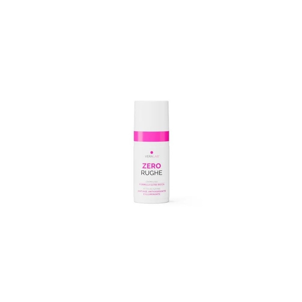 Veralab Zero Rughe Crema Viso Ricca Antiage Travel Size 15 ml 