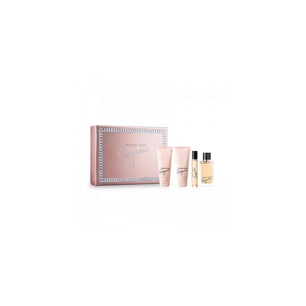 Michael Kors Cofanetto Gorgeus EdP 100+10Ml + Body Lotion 100Ml + Showe Gel 100Ml 