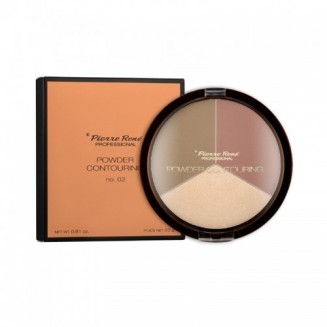 Pierre Rene Powder Contouring Palette Make-Up Viso N. 02