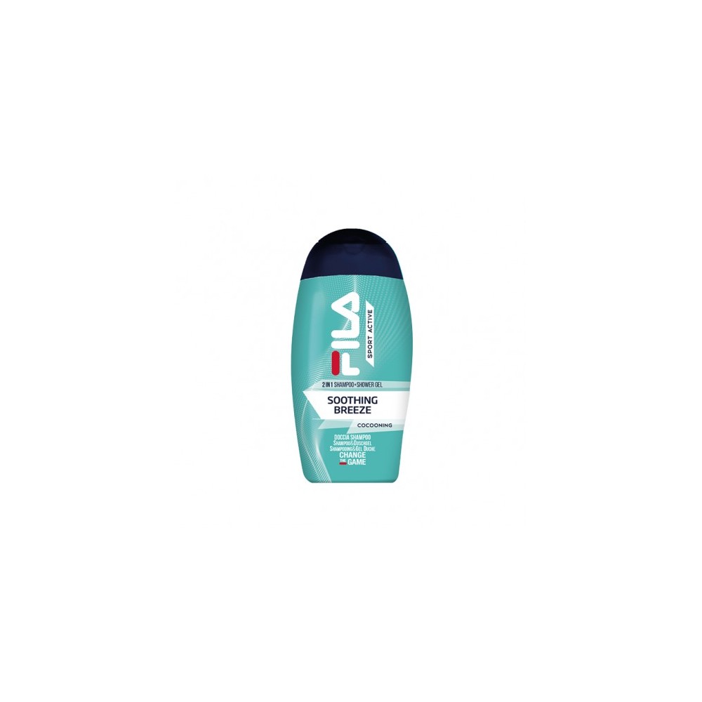 Fila Sport Active Soothing Breeze Doccia Shampoo 2 In 1 Avvolgente 250 Ml 