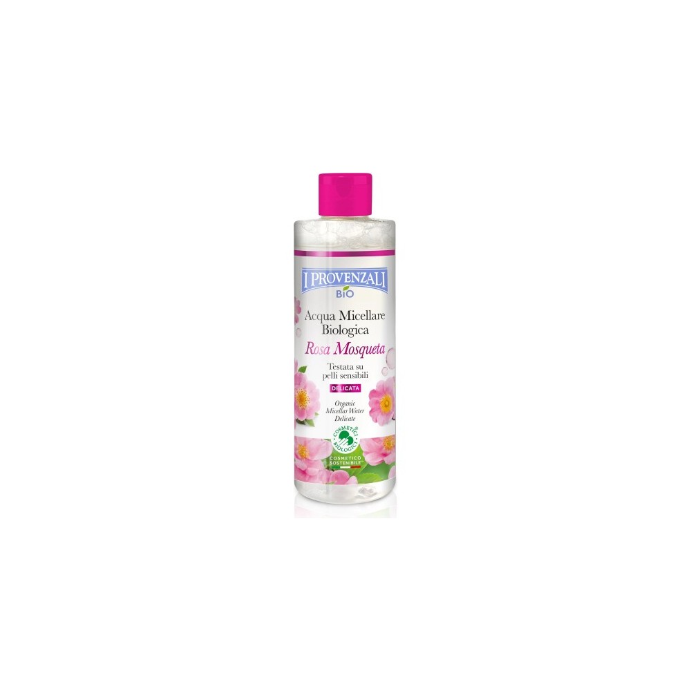 I Provenzali Rosa Mosqueta Acqua Micellare Biologica 400 Ml 