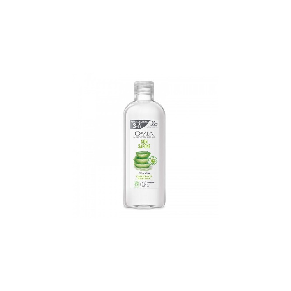 Omia Non Sapone Aloe Vera Ricarica Igienizzante Idratante Da 750 Ml 
