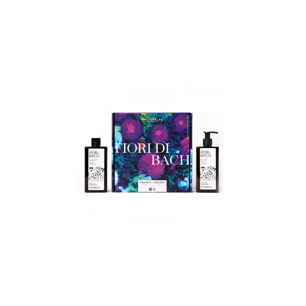 Phytorelax Cofanetto Fiori Di Bach Bagno Doccia Rilassante 250 Ml + Latte Corpo Rilassante 250 Ml 